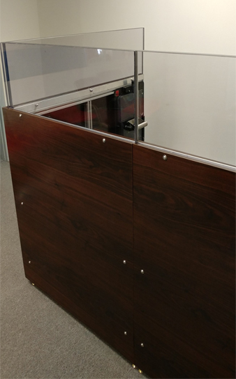 Brown Ballistic Desk
