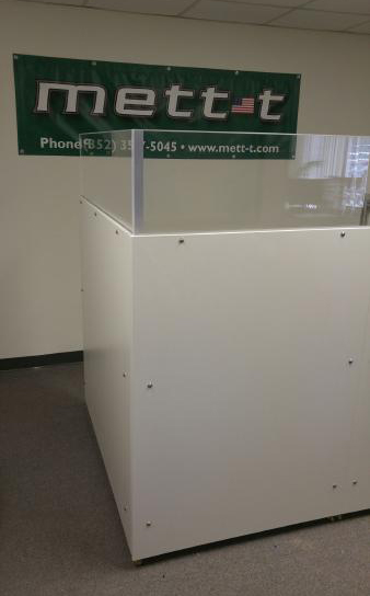 White Ballistic Desk